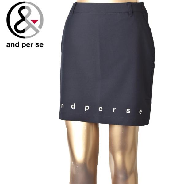 and per se（アンパスィ） ゴルフ 2024春夏新作 レディース スカート