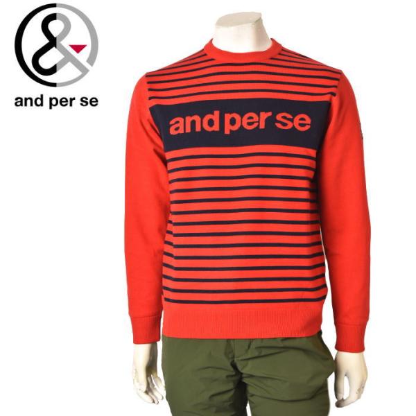 and per se 20％OFFセール！ アンパスィ ゴルフ 2024秋冬新作 メンズ