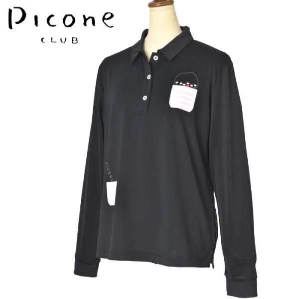 新品タグ付き‼︎ PICONE CLUB 長袖ポロシャツ サイズ50 ゴルフ Picone CLUB（ピッコーネクラブ） 50％OFFセール！ ピッコーネ クラブ