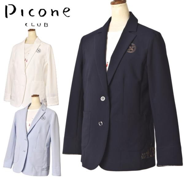 30％OFFセール！ ピッコーネ クラブ PICONE CLUB ゴルフ 2026春夏新作 レディース サッカージャケット 服 ゴルフウェア アウトレット【platon】