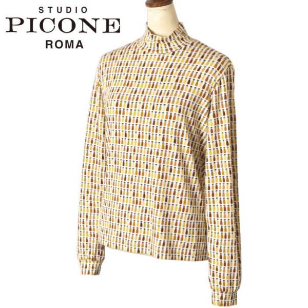 40％OFFセール！ スタジオ ピッコーネ STUDIO PICONE ROMA 2025秋冬新作 レディース ハイネックプルオーバー アウトレット