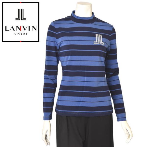 30％OFFセール！ ランバン スポール ゴルフ LANVIN SPORT 春夏アイテム レディース 半袖ハイネックシャツ 服 ゴルフウェア アウトレット LANVIN 30％OFFセール！ ランバン スポール ゴルフ SPORT 春夏アイテム