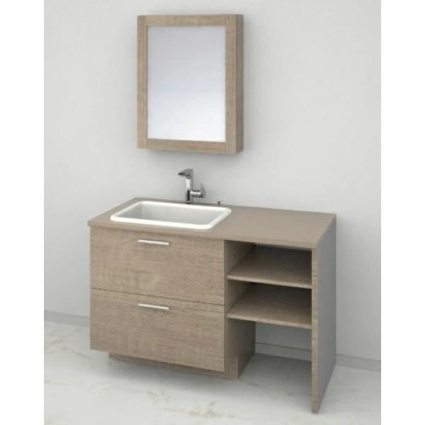 TOTO ドレーナ LDSZB120BF1L626（2段引出） LMZB060G4MGG16 （一面鏡