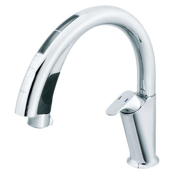 Lixil Inax ナビッシュハンズフリー キッチン用タッチレス水栓 Sf Na491s 水栓金具 価格比較 価格 Com