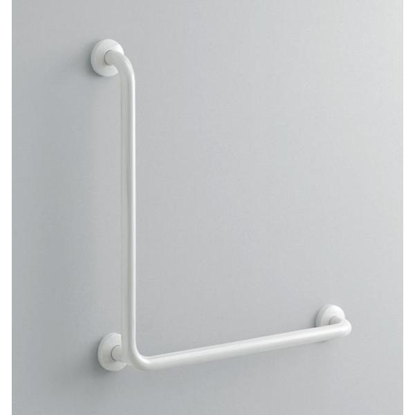 TOTO TOTO T112CL9#NW1 パブリック用手すり L型:700×700 樹脂被覆