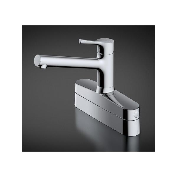 TOTO 壁付シングル混合水栓(エコシングル、共用) TKS05316J (水 TOTO 壁付シングル混合水栓(エコシングル、共用) TKS05316J (水