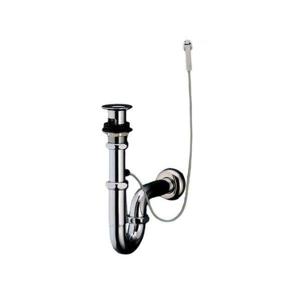 TOTO 洗面器用排水金具 TLDP2201JA 壁排水 32ミリ ワンプッシュ式 盗難防止目皿 押しボタンなし