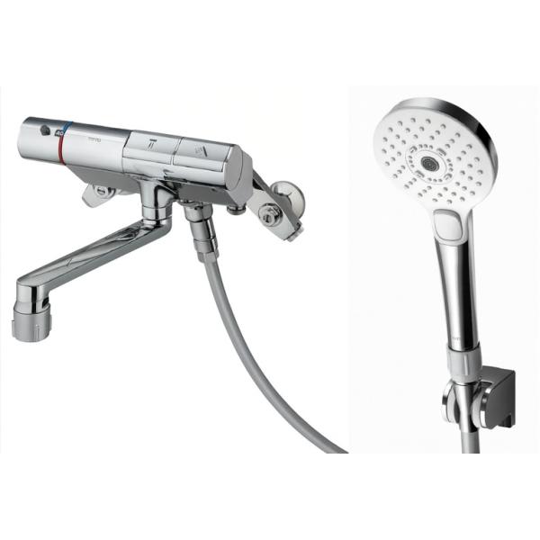 TOTOTMN40TY4浴室水栓吐水口長さ：170ミリタッチ水栓コンフォートウエーブ3モードめっき