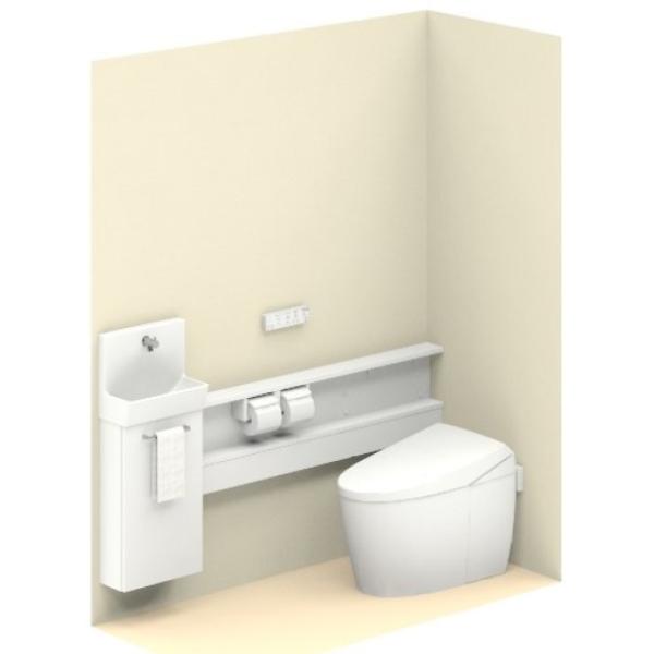 TOTO   UWNCSA1BS12NNNAWA  ワンデーリモデル ネオレスト手洗器付 AS1タイプ 床排水（20０ｍｍ）  メーカー直送 材のみ
