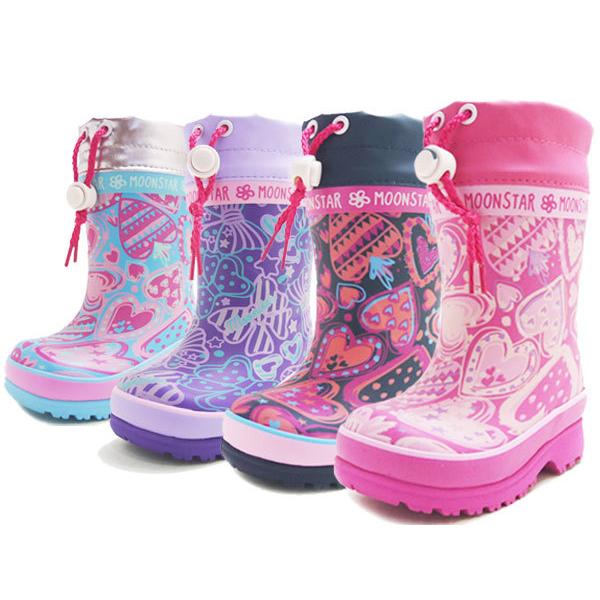 ムーンスター Ms Wc013r 女の子 冬用 レインブーツ スノーブーツ 子供用長靴 子供靴 キッズ ジュニア用長靴 防水 防寒 靴 Wc013r 靴のアプリー 通販 Yahoo ショッピング