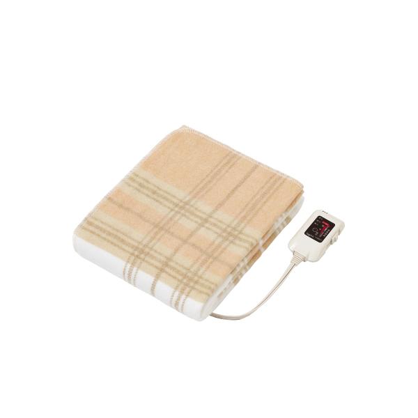 他サイト： Sugibo(スギボー) 電気毛布 敷き 日本製 切り忘れ防止タイマー付き 丸洗いOK 頭寒足熱 ダニ退治 室温センサー スライド式無段階温の商品画像