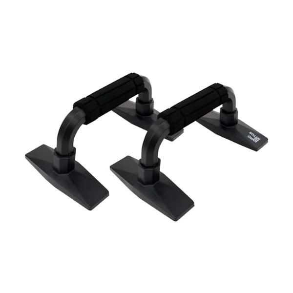 他サイト： MRG プッシュアップバー 耐荷重350kg 滑り止め加工 筋トレ トレーニング ブラック (ブラック)の商品画像