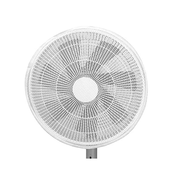 他サイト： F-Factory 扇風機カバー 裏までかかる 直径約30cm-35cm対応 ホワイト ファン 保護 1枚組 FNT-FC35Wの商品画像