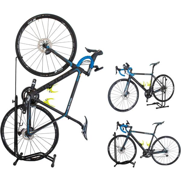 他サイト： GORIX(ゴリックス) 自転車 スタンド 縦置き 横置き 掛置き 3タイプ メンテナンス 簡易スタンド (ホイール＆ステースタンド) GXの商品画像