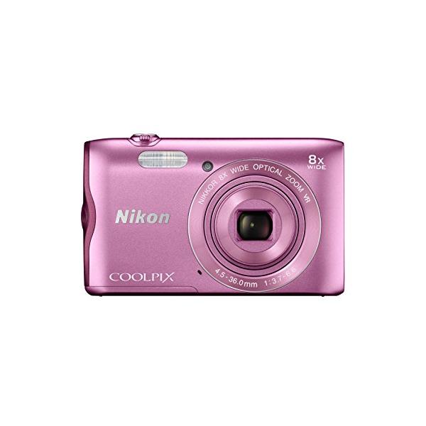 Nikon デジタルカメラ COOLPIX A300 光学8倍ズーム 2005万画素 ピンク 