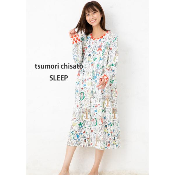 ツモリチサトスリープ 部屋着 ワンピ 接結天竺ptガーデン Ptリンゴ Unq137 0903tsumori6 アポワ 通販 Yahoo ショッピング