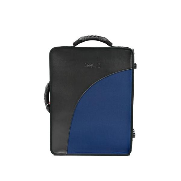 BAM 3028SM Navy Blue TREKKING DOUBLE CLARINET CASE �g���b�L���O B��A �_�u���P�[�X �N�����l�b�g�p�P�[�X 2�{���[ �l�C�r�[�y�o�� �N�����l�b�g 3028S�z
