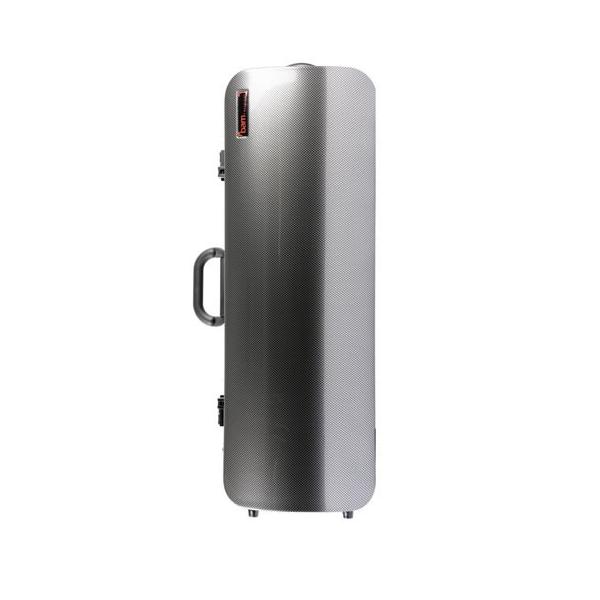 BAM 5201XLSC Silver Carbon Look Hightech Oblong viola case Compact Size  �V���o�[�J�[�{�����b�N (�|�P�b�g��) �r�I���P�[�X �y�o�� ���B�I�� �P�[�X�z