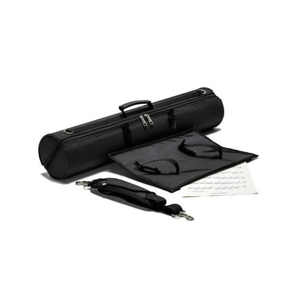 BROPRO P702T Cylindrical Soprano Case Black - Orchestra Style