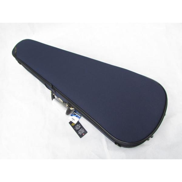Super Light �o�C�I�����P�[�X Shaped Violin Case Blue (�u���[) �����b�N�^�C�v �y�X�[�p�[���C�g �o�C�I�����P�[�X�z