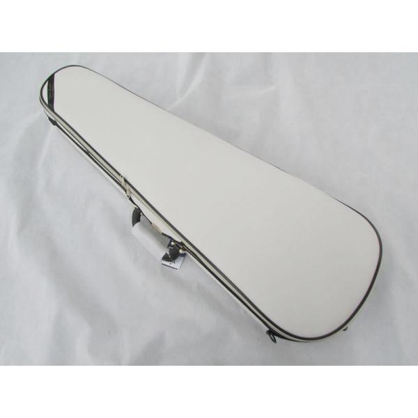 Super Light �o�C�I�����P�[�X Shaped Violin Case Ivory (�A�C�{���[) �����b�N�^�C�v �y�X�[�p�[���C�g �o�C�I�����P�[�X�z