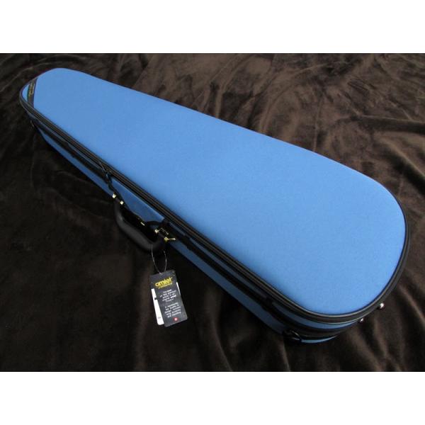 Super Light �o�C�I�����P�[�X Shaped Violin Case Steel Blue (�X�e�B�[���u���[) �����b�N�^�C�v �y�X�[�p�[���C�g �o�C�I�����P�[�X�z