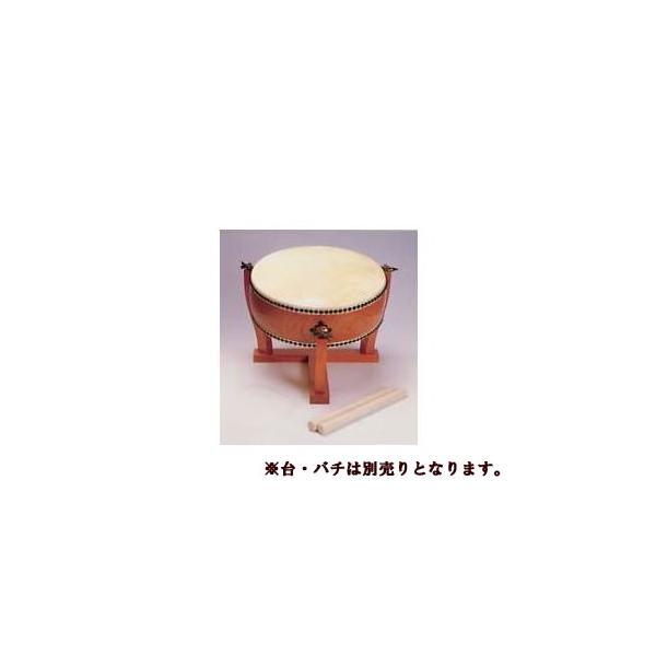三島屋楽器店 民謡平太鼓 目有 1尺6寸 (直径約48センチ） ※太鼓本体