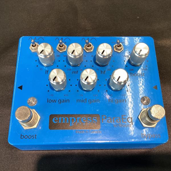 【値下げ】Empress Effects Para Eq w/boost Empress Effects ParaEQ w/Boost (エンプレスエフェクト)【三条