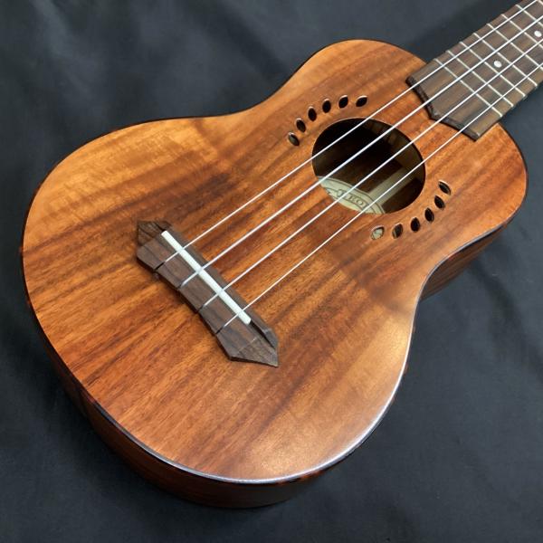 【ジャングルジャングル深井店】★レオラニ ウクレレ ゼブラウッド ソプラノ LEOLANI LZ-S Zebra wood Soprano  音楽 楽器 簡易クリーニング済 堺市 深井 【FU1443】 The Ukulele Site | Leolani Zebra Wood Tenor