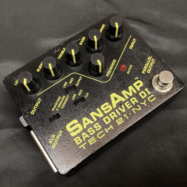 TECH21 SANSAMP BASS DRIVER DI (サンズアンプ プリアンプ)【新潟店