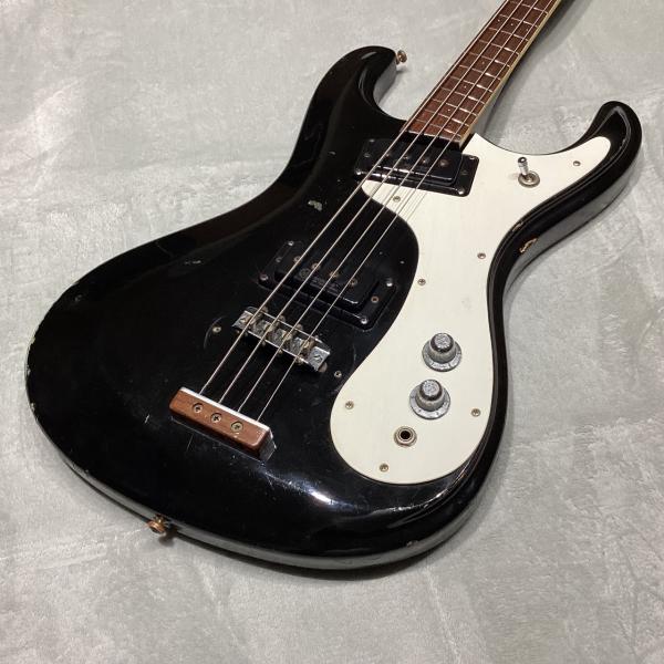 ジャンク アリア モズライトタイプベース マツモク製 Aria Mosrite Model Bass 1720 ジャパンビンテージ エレキベース 札幌市 白石区 Mosrite Bass Black ( モズライトベース エレキベース ヴィンテージ