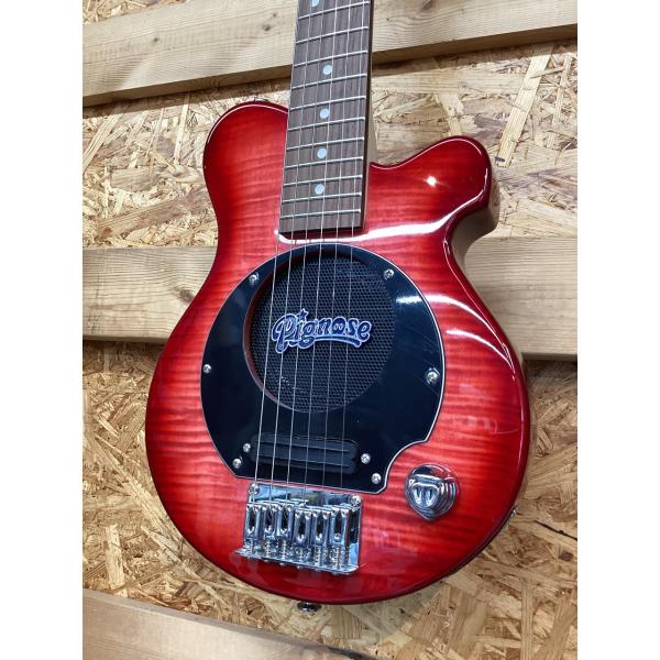 【期間限定セール！】Pignose PGG-200FM / SR【生産完了品！在庫限り！】(ピグノーズ ミニギター アンプ内蔵)【三条店】