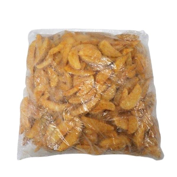 【 商品特徴 】ガーリックとオニオンのスパイスが効いた味付きのウェッジ型の皮付きポテトです。経時変化耐性に優れ、弁当惣菜などテイクアウト用にも最適です。【 常冷区分 】冷凍【 メーカー名 】マッケイン【 規格 】5LB【 調理方法 】油調：...