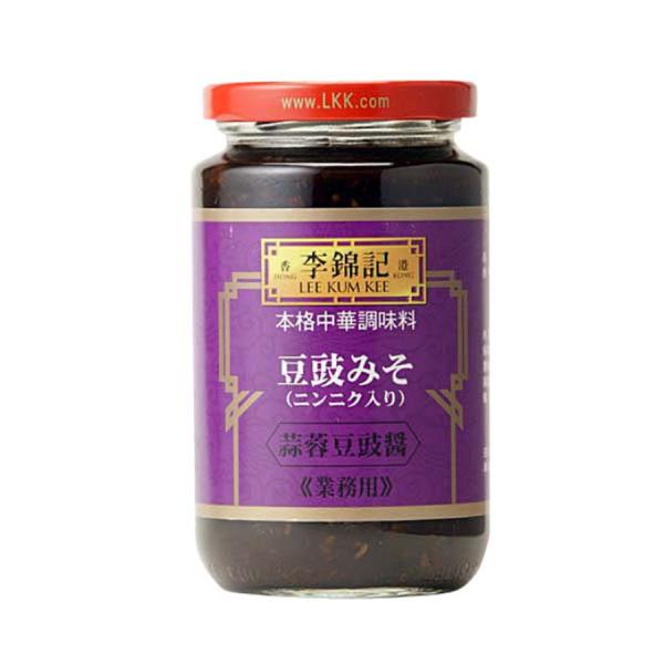 [ 商品特徴 ] 粗く刻んだニンニクを豆チにバランス良く加え、扱いやすいみそ状に仕上げた黒豆みそです。[ 常冷区分 ] 常温[ メーカー名 ] 李錦記[ 規格 ] 368g[ ケース入数 ] 12[ 調理方法 ] 炒め物や蒸し物などに。[ ...