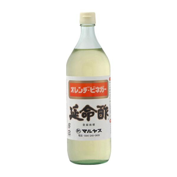 近藤酢店 マルヤス延命酢 900ml (常温 飲むお酢 オレンジビネガー みかんのお酢 蜂蜜入り 合成甘味料・保存料不使用) [7097222]