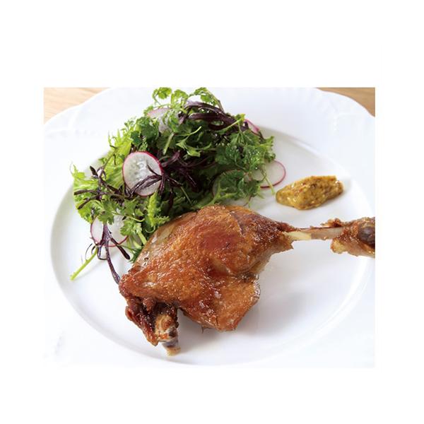 【 商品特徴 】時間と手間のかかるコンフィが温めるだけでお召し上がりいただけます。日本人に合わせてやさしいシンプルな味付けです。温めたあと溶けた鴨の脂で皮目を焼くと、柔らかな肉にパリッとした皮の香ばしさがプラスされより美味しくお召し上がりい...