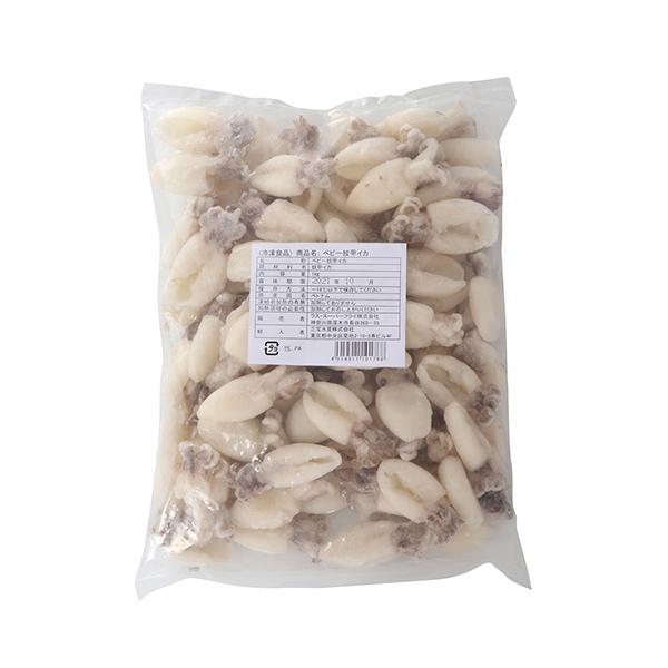 【 商品特徴 】内臓等を取り除いてブランチしたころっとした見た目が可愛いモンゴウイカです。炒め物、フリッター、パエリアなど和洋中問わず幅広い料理にお使いいただけます。【 常冷区分 】冷凍【 メーカー名 】ラス・スーパーフライ株式会社首都圏営...