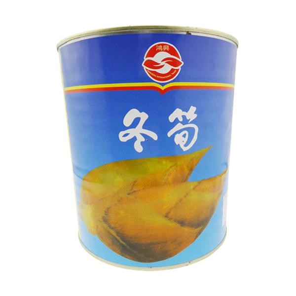 [商品特徴] 先端を使用している柔らかく色が白いことが特徴的な筍です。[常冷区分] 常温[メーカー名] （株）喜楽[規格] 1号缶[ケース入数] 6[調理方法] 加熱してから使用[最終加工地] 中国[原材料] 冬筍、水
