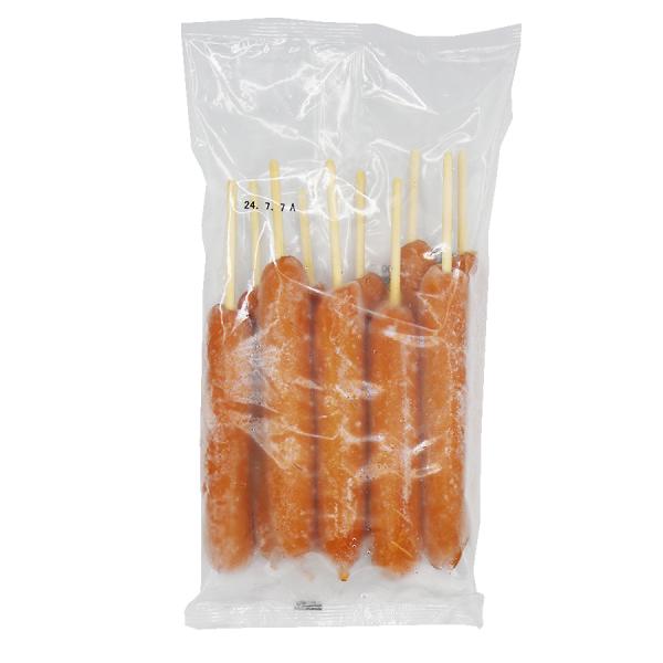 【 商品特徴 】チキンとポークの配合が絶妙な定番の串フランクです。ロングランのワンハンド商品としてご愛好頂いています。おやつ、おかずに又バーベキュー等行楽シーズン向け食材として最適です。【 常冷区分 】冷凍【 メーカー名 】昔亭【 規格 】...