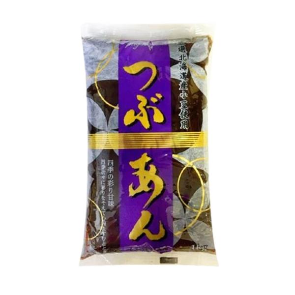 【 商品特徴 】北海道産の小豆を使用したつぶあんです。【 常冷区分 】常温【 メーカー名 】ｍｙＡＮ【 規格 】１ｋｇ【 最終加工地 】日本（鳥取県）【 原材料 】小豆（北海道産）、グラニュー糖、水飴、食塩／甘味料（ソルビトール）