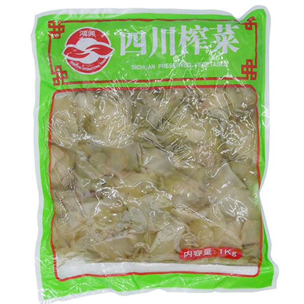 【 商品特徴 】ザーサイの風味が非常によい商品となっています。【 常冷区分 】常温【 規格 】1K【 調理方法 】水で塩抜きしてから使用【 最終加工地 】中国【 原材料 】ザーサイ塩