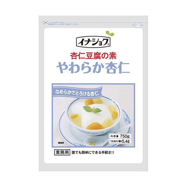 【 商品特徴 】熱湯と牛乳で簡単に作れる、さっぱりふるふる食感の杏仁豆腐の素【 常冷区分 】常温【 メーカー名 】伊那食品工業株式会社【 規格 】750g【 調理方法 】熱湯に溶かす【 最終加工地 】長野県【 原材料 】糖類（砂糖(国内製造...