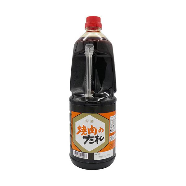 [ 商品特徴 ]しょうゆをベースに、にんにくの旨みとごま油で風味よく仕上げた焼肉屋さんの秘伝のたれです。[ 常冷区分 ]常温[ メーカー名 ]鈴勝[ 規格 ]1.8L[ ケース入数 ]6[ 最終加工地 ]日本[ 原材料 ]しょうゆ(小麦・大...