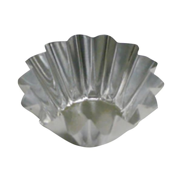 厚手のアルミ製おかずケース　底径６０ｍｍＸ高さ３２．５ｍｍ