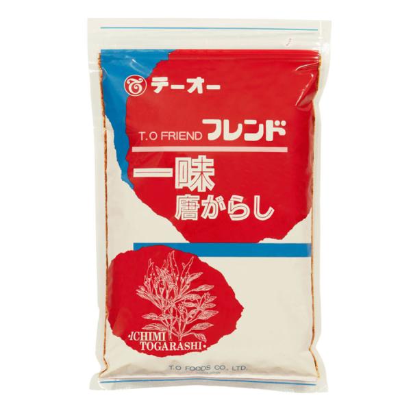 【 商品特徴 】徳用タイプの一味唐辛子です。【 常冷区分 】常温【 メーカー名 】テーオー食品【 規格 】300g【 最終加工地 】日本【 原材料 】唐辛子（中国）【 アレルギー 】なし