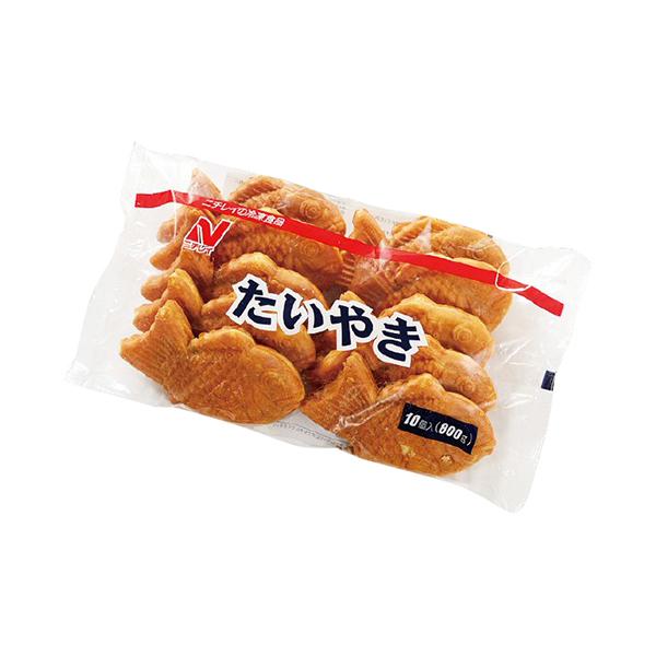 たい焼き 鯛焼き 冷凍 たいやき 80g× 10個入 冷凍食品 業務用 あずきあん 自然解凍 電子レンジ ニチレイ