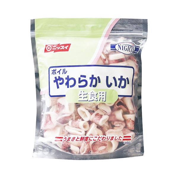 【 商品特徴 】鮮度の良いイカをボイル後、急速凍結しました。自然解凍で使用可で、加熱しても固くなりにくくサラダやパスタ、煮つけなどにも最適です。【 常冷区分 】冷凍【 メーカー名 】株式会社ニッスイ【 規格 】500g【 調理方法 】自然解...