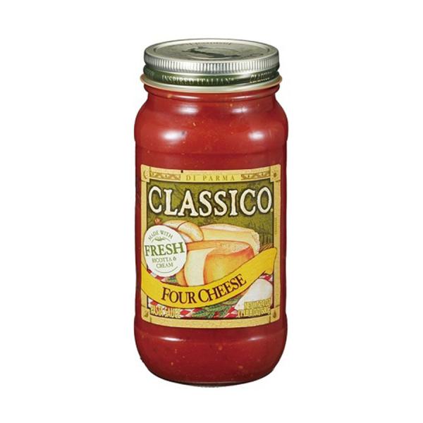 [商品特徴]さっぱりとしたトマトソースに４種類のチーズ（プロヴォ―ネ、パルメザン、リコッタ、ロマーノ）をブレンドしたパスタソースです。[常冷区分]常温[メーカー名]ハインツ[規格]680g[ケース入数]12[調理方法]茹でたパスタにそのまま...