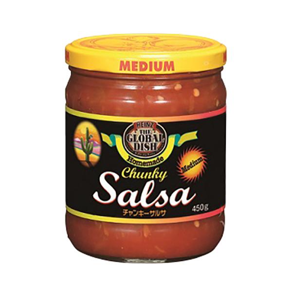 HEINZ ハインツ チャンキーサルサ サルサソース ガラスボトル 450G