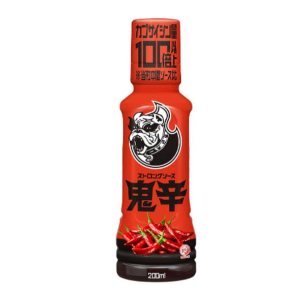 ブルドック ソース ストロングソース 鬼辛 200mL（ 辛い / カプイサシン ） [ 503961 ]